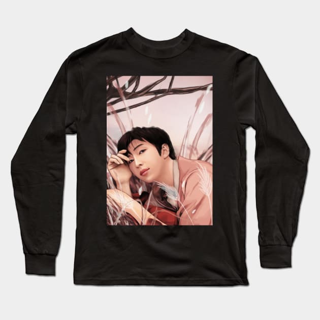 BTS RM LOVE YOURSELF Long Sleeve T-Shirt by moritajung